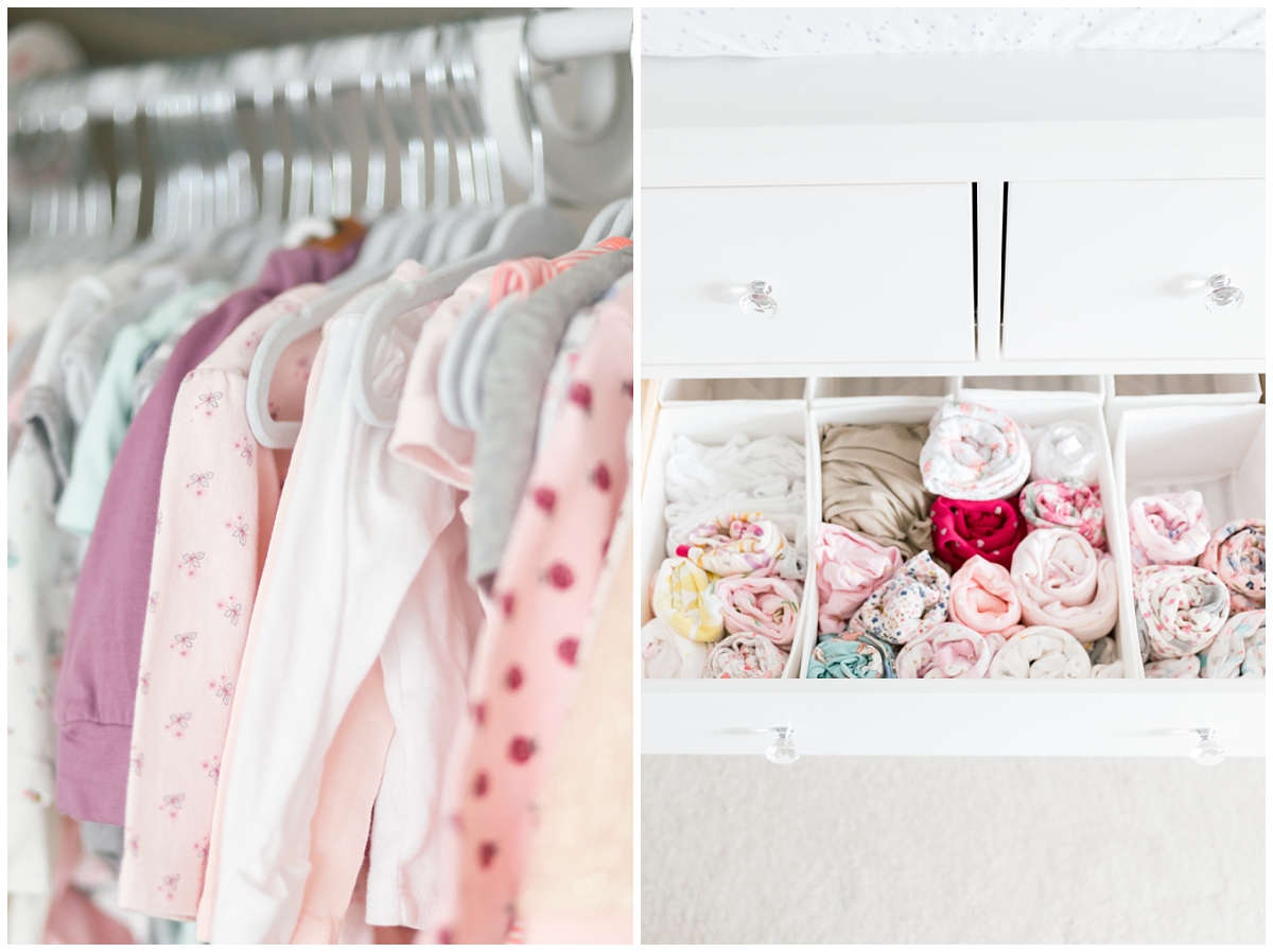 white bright and pale pink nuetral nursery 