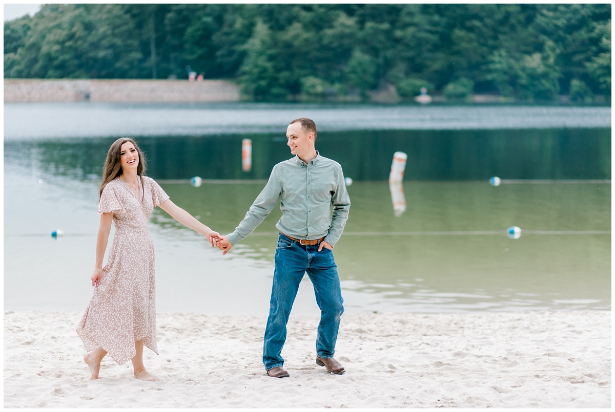 greenbrier state park engagement photography photo 1