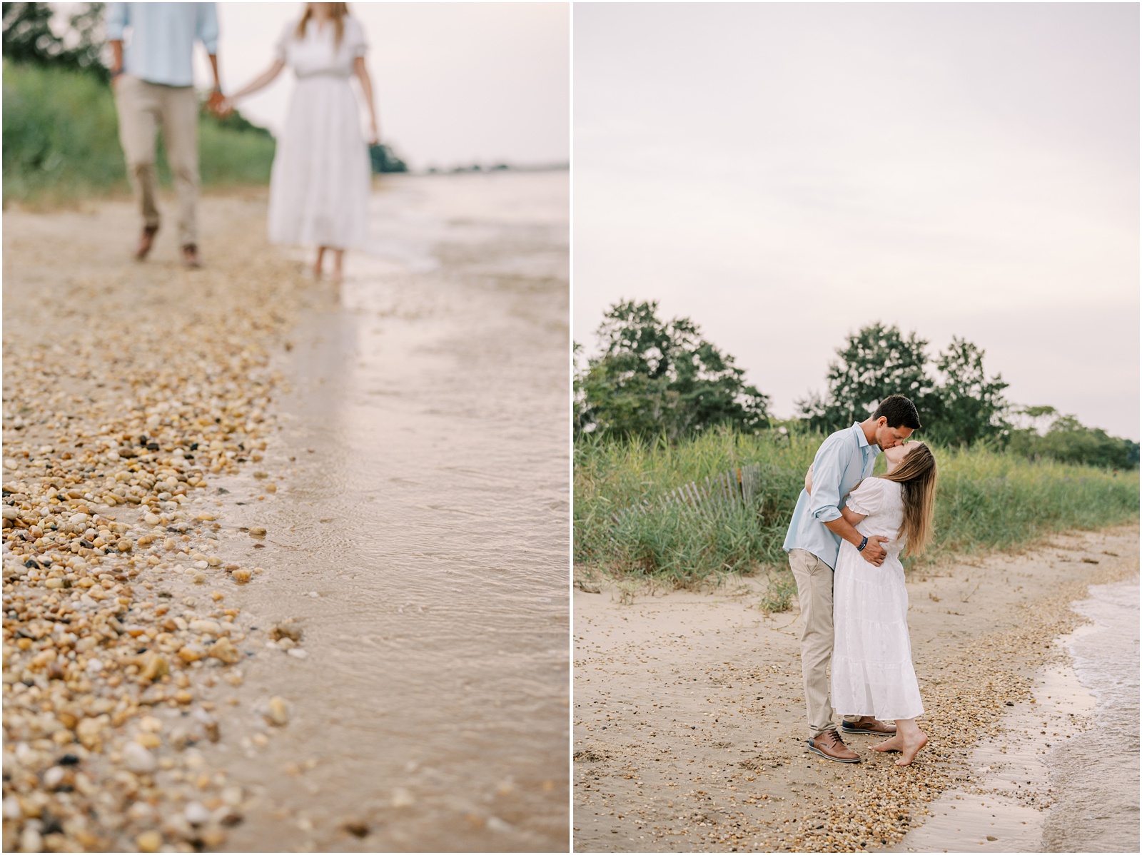 kent island engagement photos