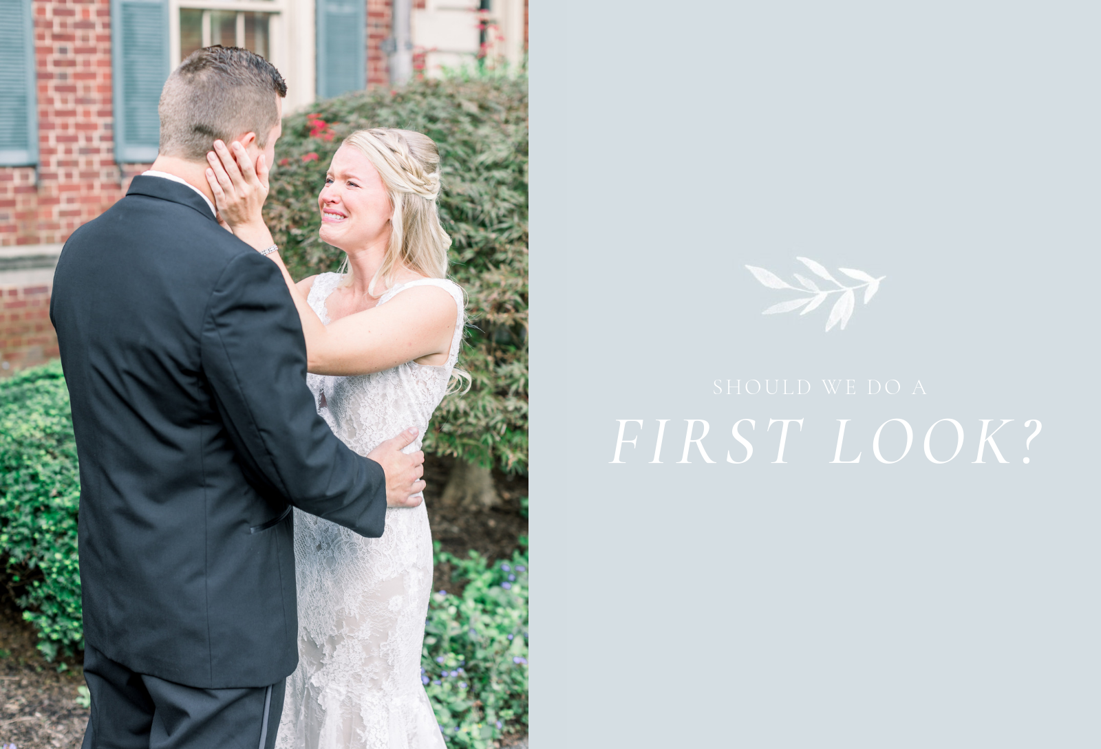why do a first look photography reasons and benefits