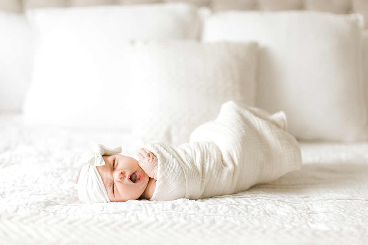 in home lifestyle newborn portraits Maryland photography photo 7